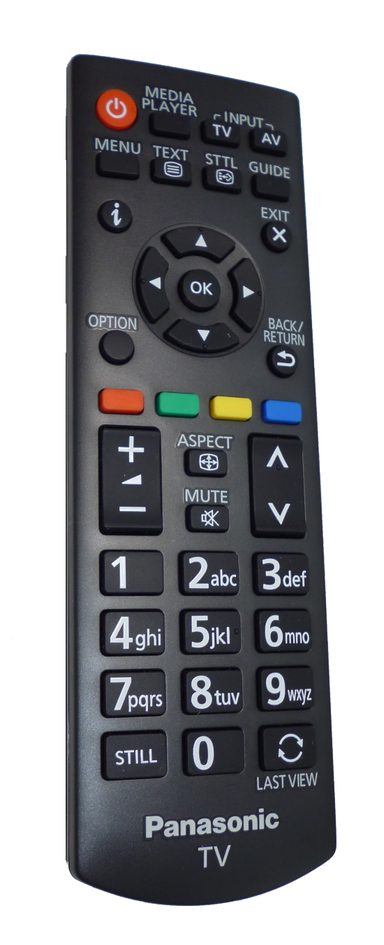 Panasonic EUR7651030 Fjernbetjening