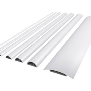 Bosscom Alu kabelkanal 200 mm. 0,75 m. hvid