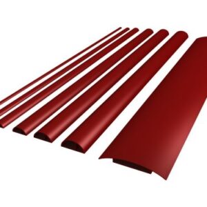 Bosscom Alu kabelkanal 50 mm. 0,75 m. Bordeux