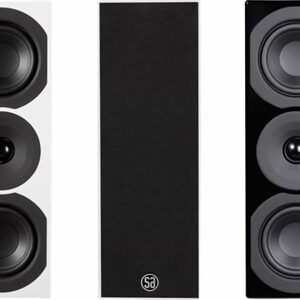 System Audio Saxo 10 Sort satin reol højttaler (pr. stk)