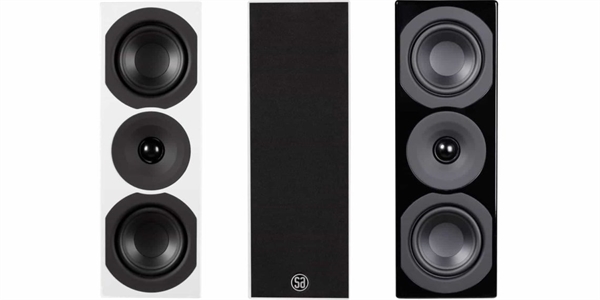 System Audio Saxo 10 Sort satin reol højttaler (pr. stk)